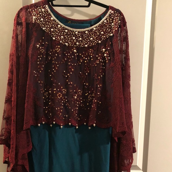 umsha Dresses & Skirts - Umsha - poncho style shalwar kameez